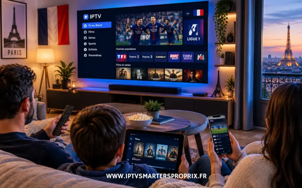 IPTV sur plusieurs appareils