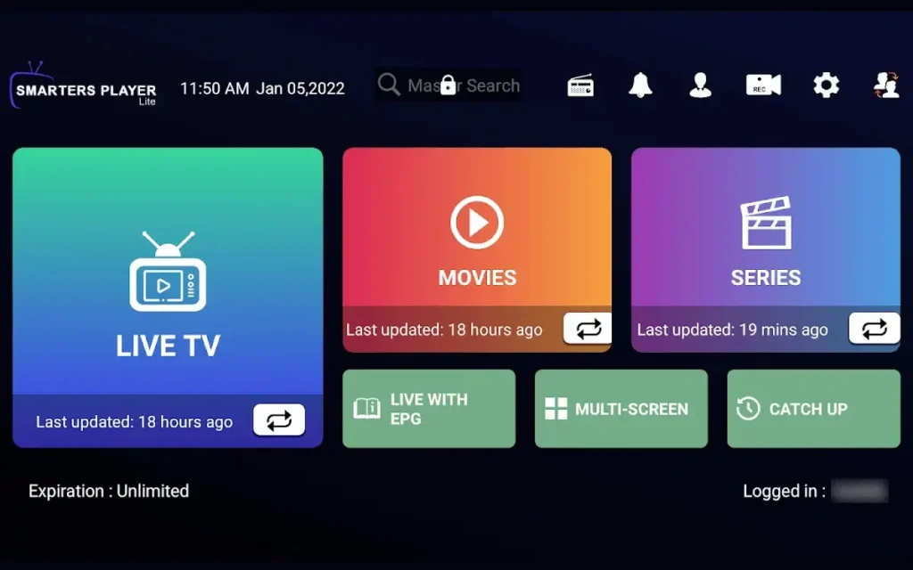 IPTV Smarters Player Lite